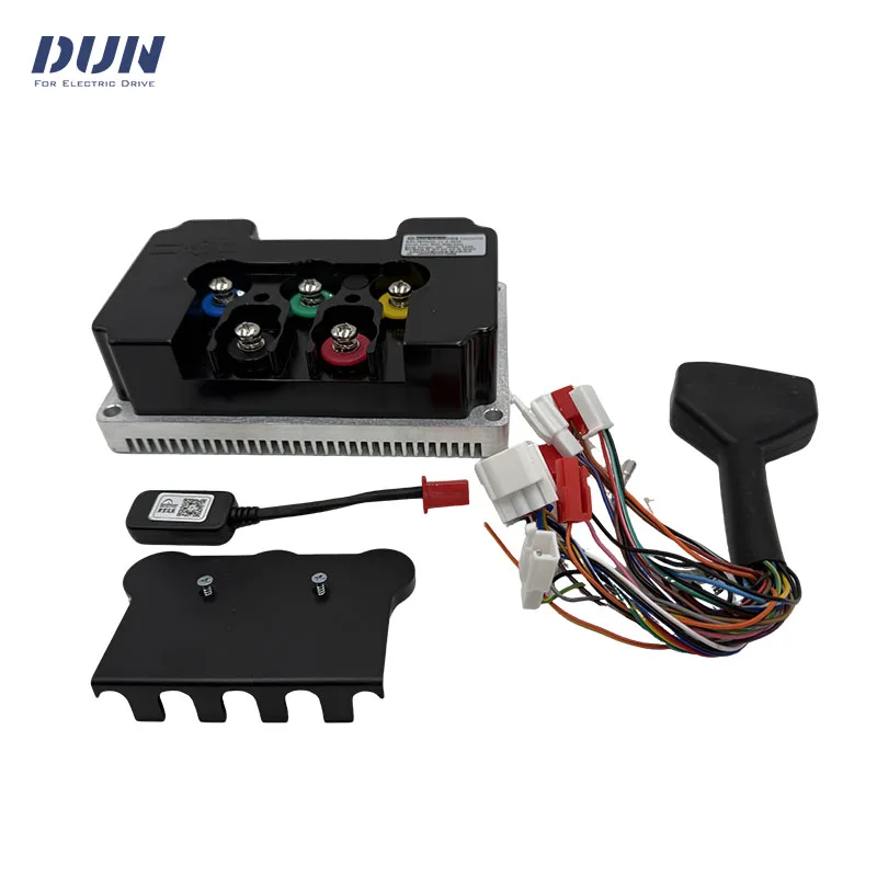 Nanjing Fardriver ND72450 48V-72V DC 200A Phase 450A Hall BLDC Motor Controller Motherboard with DKD Display Speedometer