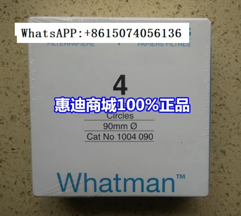 Whatman 4 Qualitative F-ilter Paper UK 1004-055/1004-070/1004-090/1004-110