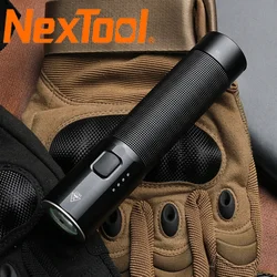 NexTool Outdoor Strong Light Flashlight 1200lm 4500mAh LED Lamp Bead Waterproof 4 lighting Modes Multi-function Torch Power Bank