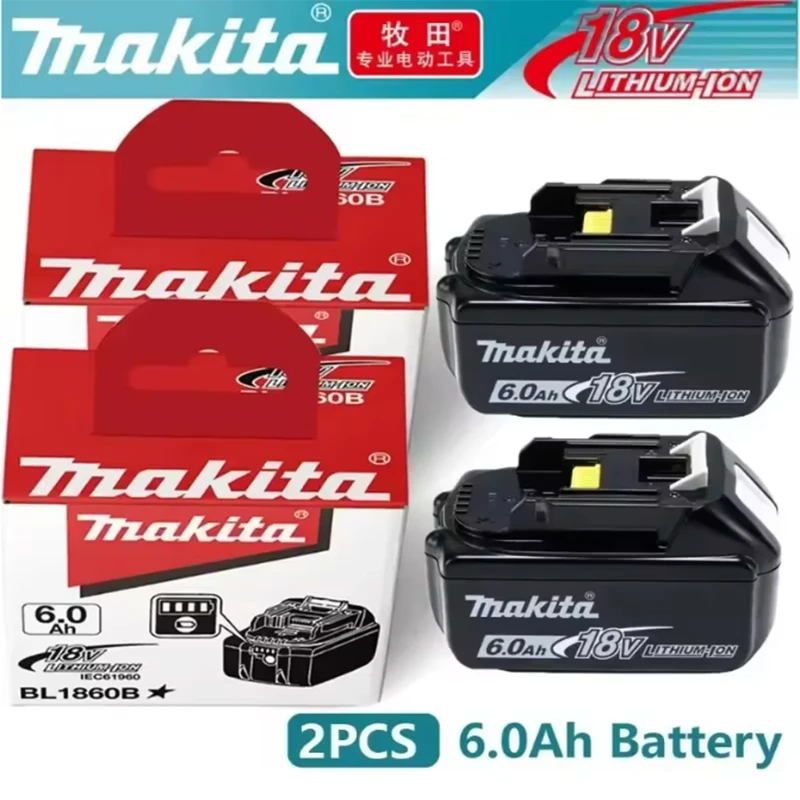 

Makita Original 18V 5Ah/6Ah Lithium Battery with Intelligent Chip Ultra Long Life Compatible with BL1830 BL1840 BL1850 BL1860