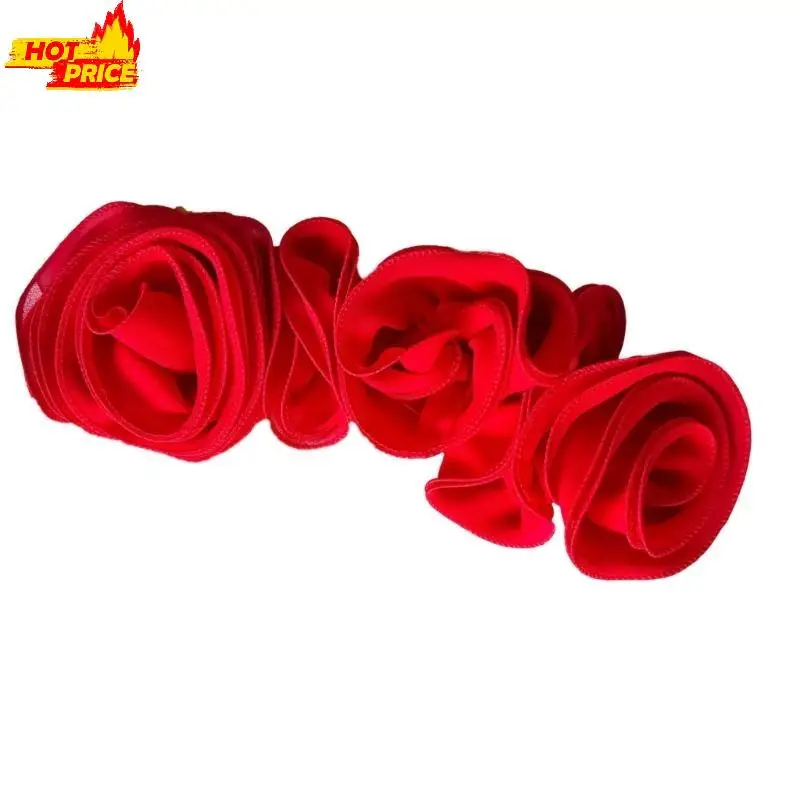 Costume fatte a mano Appliques Fiore seta per artisti palcoscenico Materiali Proietta Materiali fiore APPLICE APPLICE