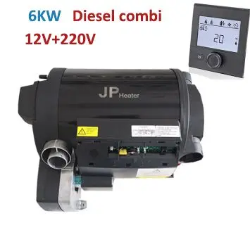 JP 6kw 110v/220v di.esel combi pemanas mirip dengan truma untuk RV dengan tangki air 10l