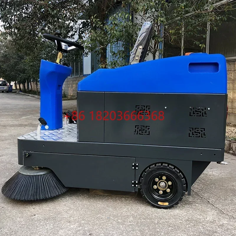YG Customized Full Closed Electric Ride On Battery Street Road Sweeper Machine Cleaning