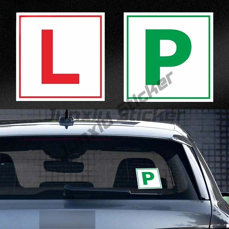 L P Car Stickers Car Motorcycle Computer Decals Body Decoration Stickers Electric Car Decals