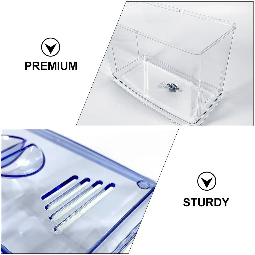 

1pc Breeding Separation Box Durable Small Fish Hatching Tank For Juvenile Protection Freestanding Fish Incubator Pet Aquarium