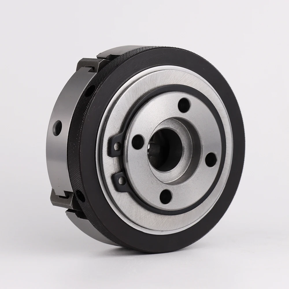 K02-50/63/80/100 4-kaak zelfcentrerende 50/63/80/100 mm (1,94/2,48/3,15/3,94ft) handmatige scroll mini-houtdraaibank Chuck