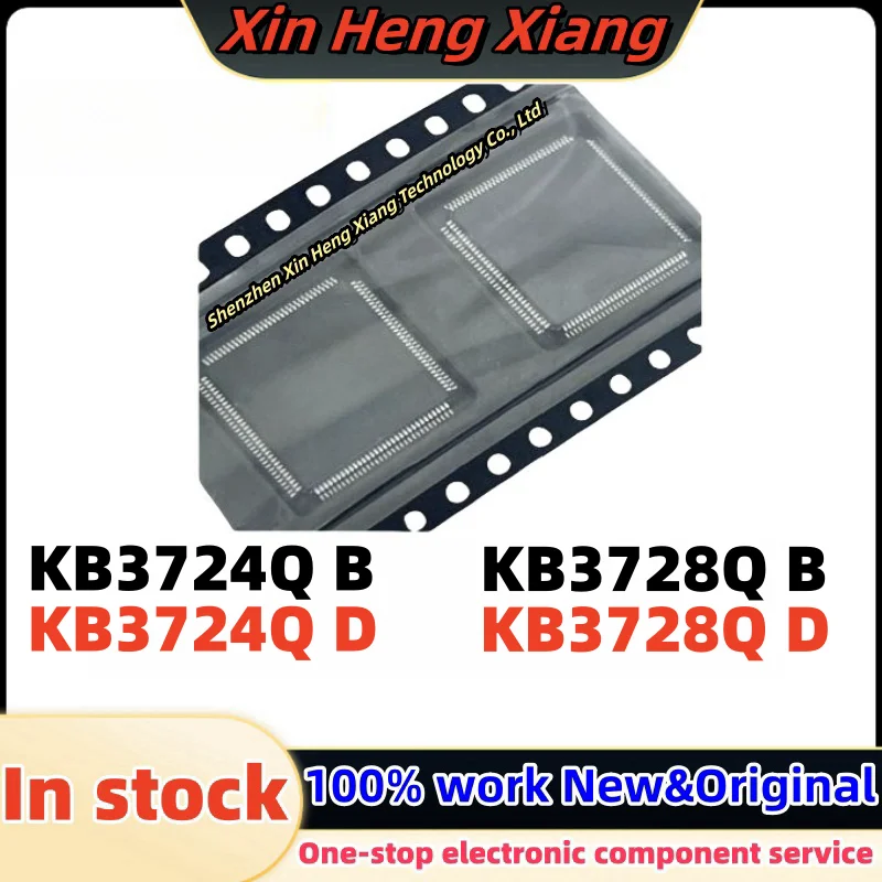 (1pcs)KB3728Q B KB3728Q D QFP-128 KB3724Q B KB3724Q D QFP-64 Chipset