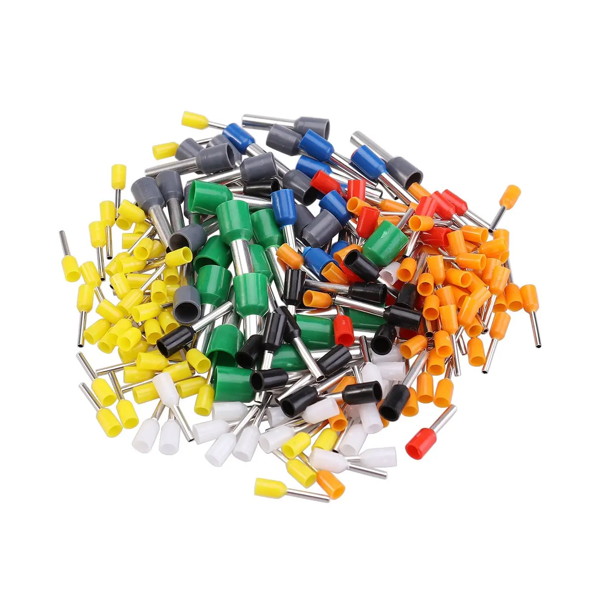 400Pcs Heat Resistant Insulated Crimp Terminals Kit Awg 22-10 Visual Inspection Corrosion Proof Marine Automotive Terminal