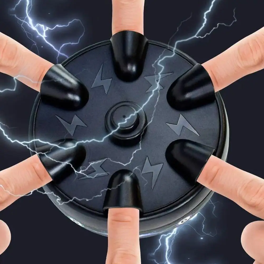 Mini Electric Lie Detector Finger Game Toy Safe Low-Voltage Shock Prank Toy Portable for Party Interactive Stress Relief Game