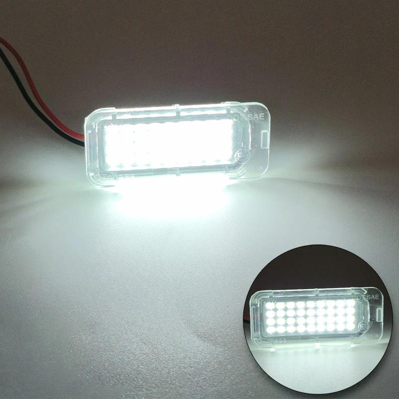 2 قطعة ضوء لوحة الأرقام لفورد فييستا فوكس كوغا مونديو غالاكسي Ecosport رينجر اكسبلورر مصباح ترخيص LED #4