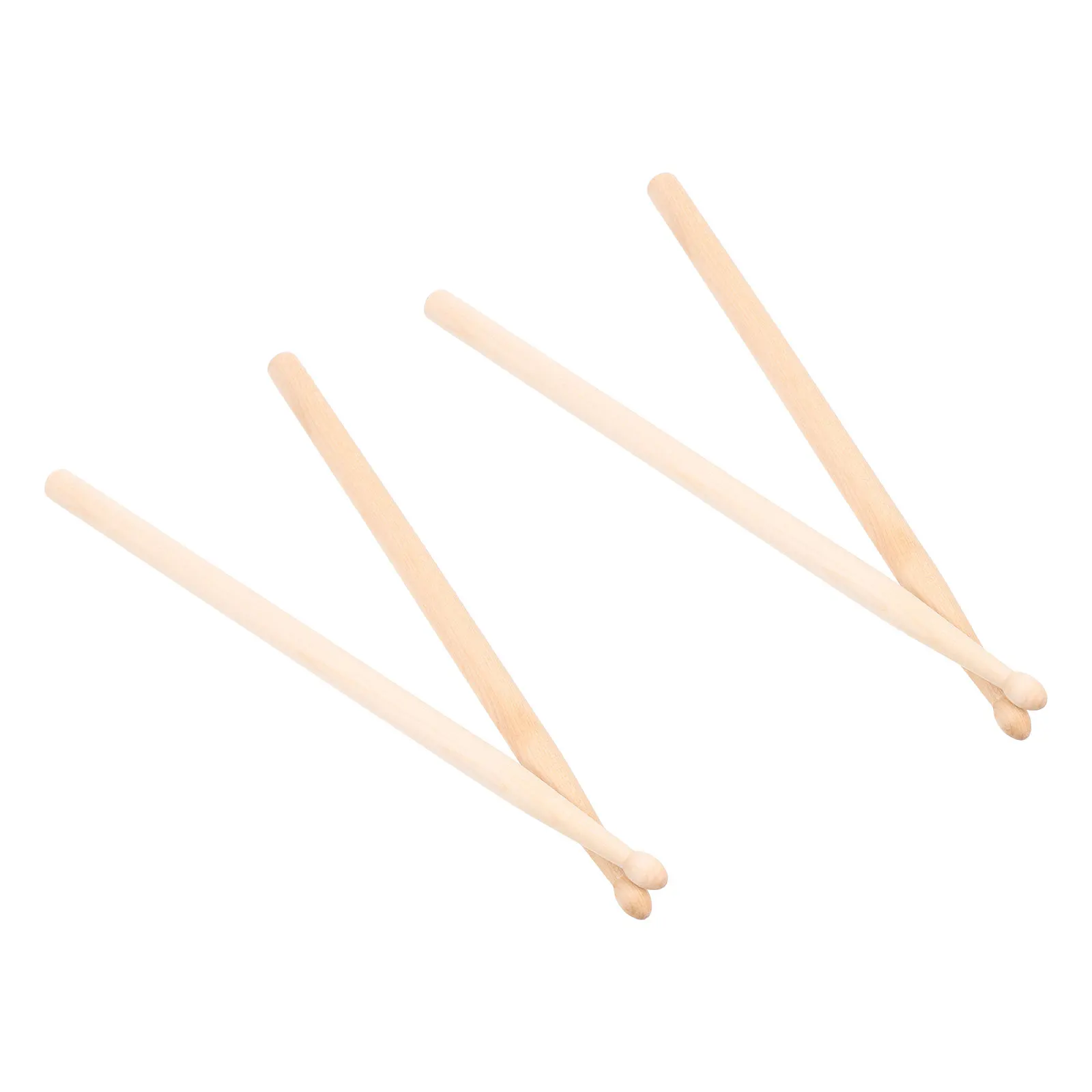 

4pcs Children 295*14mm Short Maple Percussion Drum Tool Beginner Percussion Stick Music Accessories Instruments