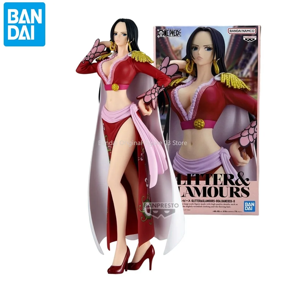 

Bandai Original Banpresto Anime One Piece Glitter & Glamours Boa Hancock PVC Action Figure Collectible Model Toy Gifts