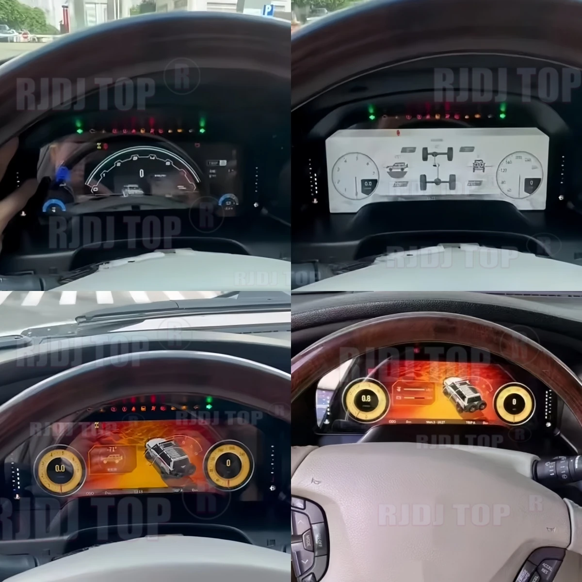 For Nissan Patrol Y61 2006-2022 Armada Car Digital Cluster Dashboard Speedometer Android Auto Radio Stereo Multimedia Player