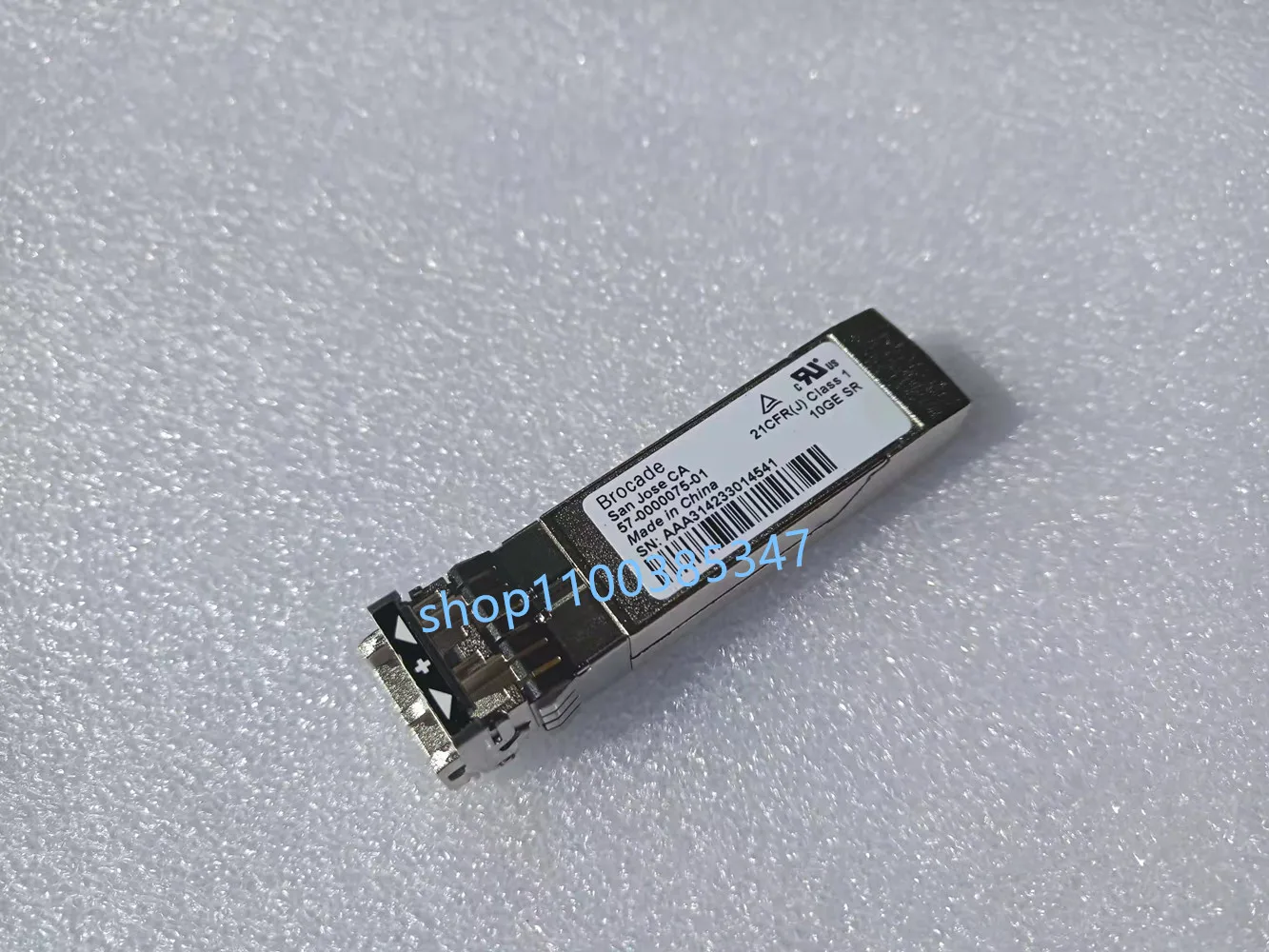 57-0000075-01/brocade fiber adapter SFP 10G SR 300m 850nm/10gb Network adapter Switch Optical fiber module/fiber port switches