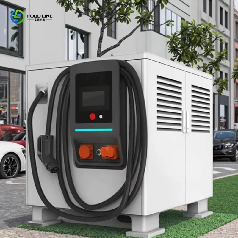 Customized Portable Mobile EV Charger 30KW To 80KW DC Fast Charging Floor Mounted Charging Station