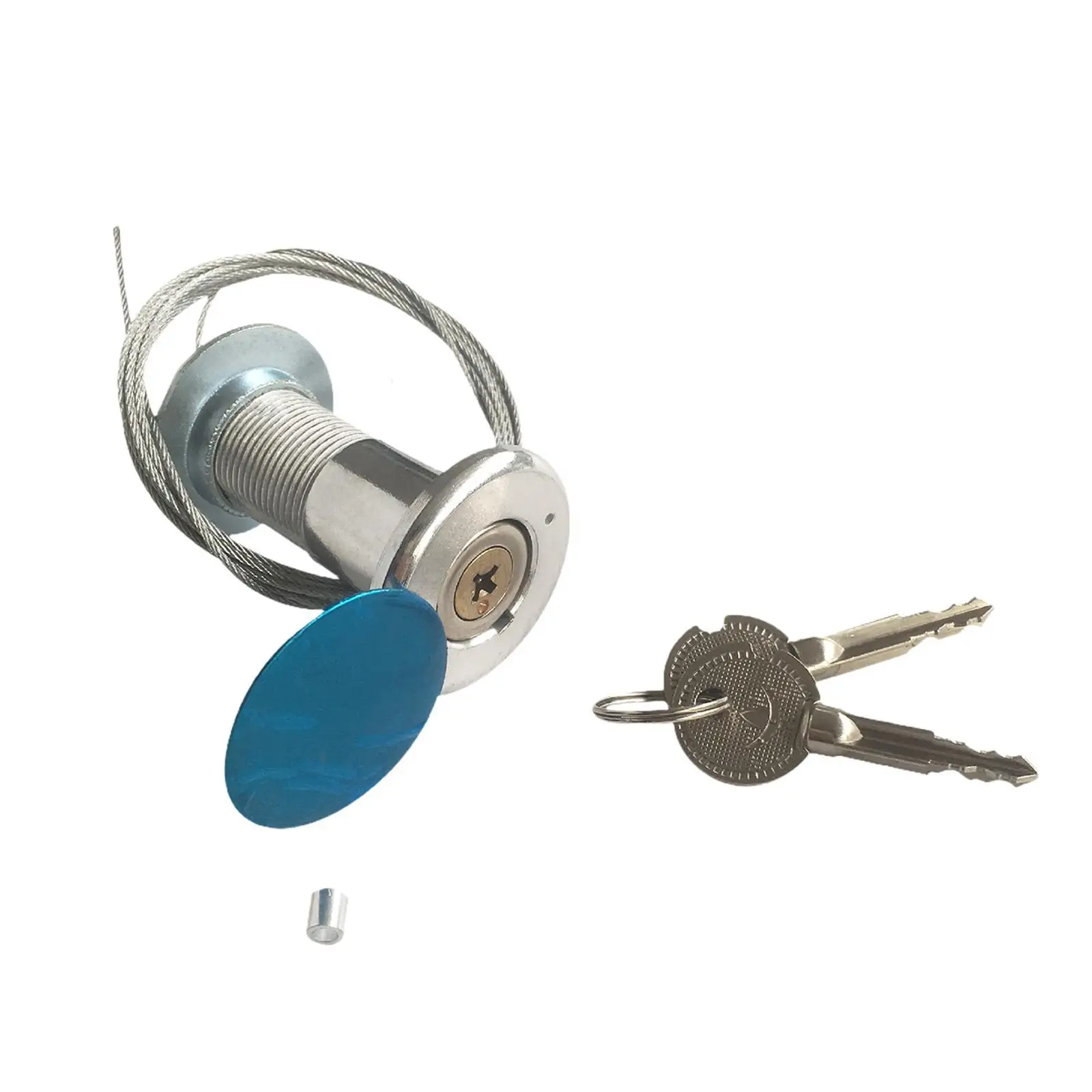 Professional Garage Door Lock Set for Industrial Sliding Door Emergency Access with Zinc Alloy Cylinder