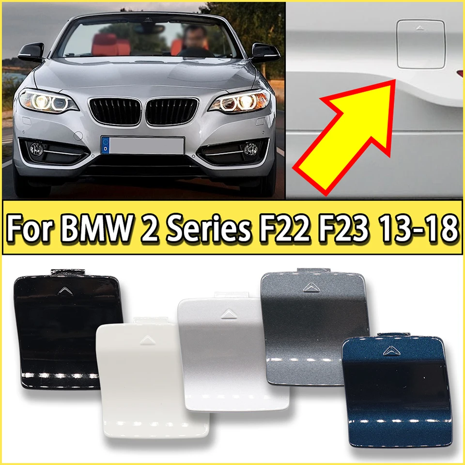

For BMW 2 Series F22 F23 51117391808 51127391807 Front Rear Bumper Tow Hook Cover Cap Shell 2013 2014 2015 2016 2017 2018 2019