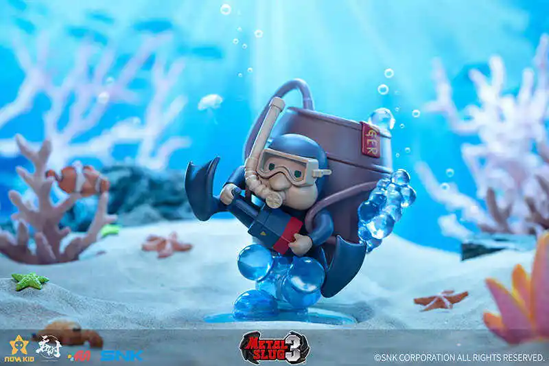 In Stock Tunshi Studio Metal Slug 3 Classic Game Figures Eri Marco Martian Diving Mecha Action Figure Model Toy Gift - view 6