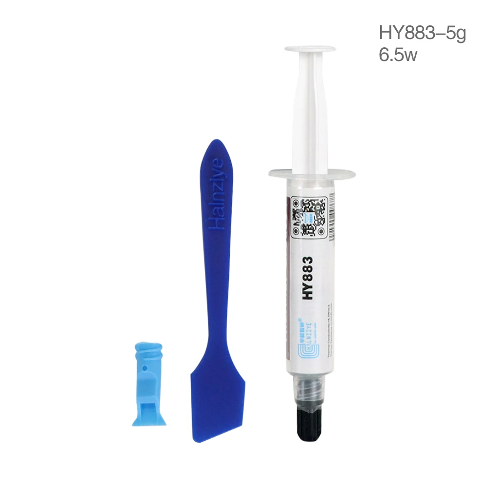 HY883 HY236 HY234 HY810 Silicone Thermal Paste Heat Transfer Grease Heat Sink CPU GPU Chipset Notebook Computer Cooling Syringe