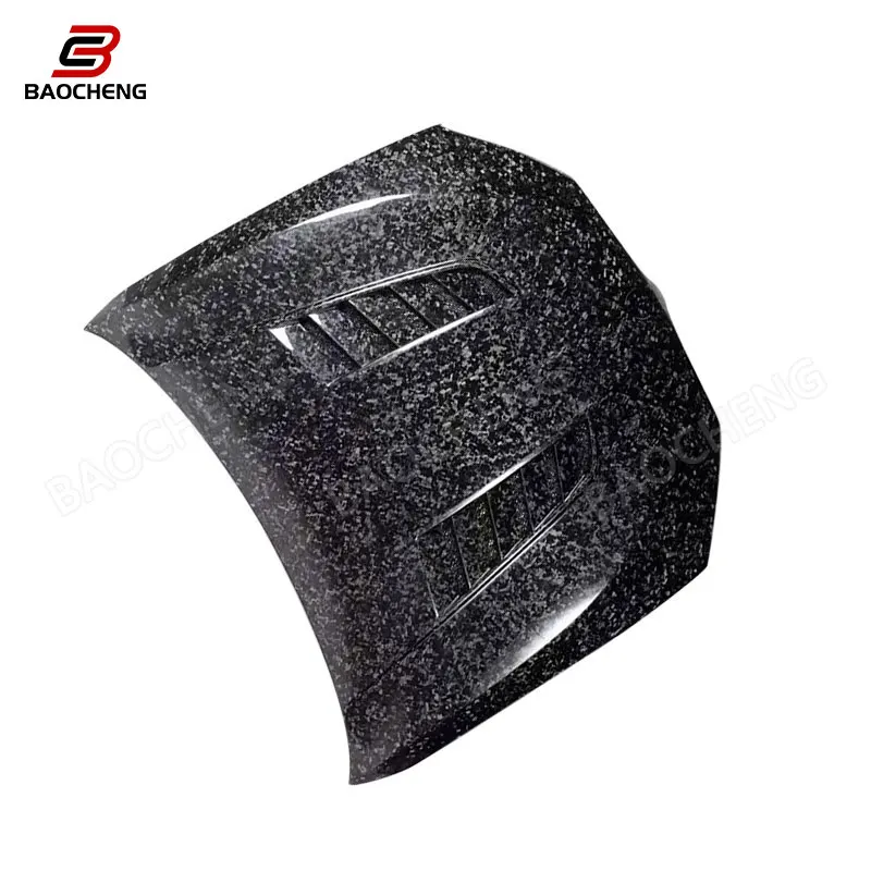 3K twill For  F90 M5 G30/G38 high quality Forged Dry carbon fiber car engine hood cover car parts