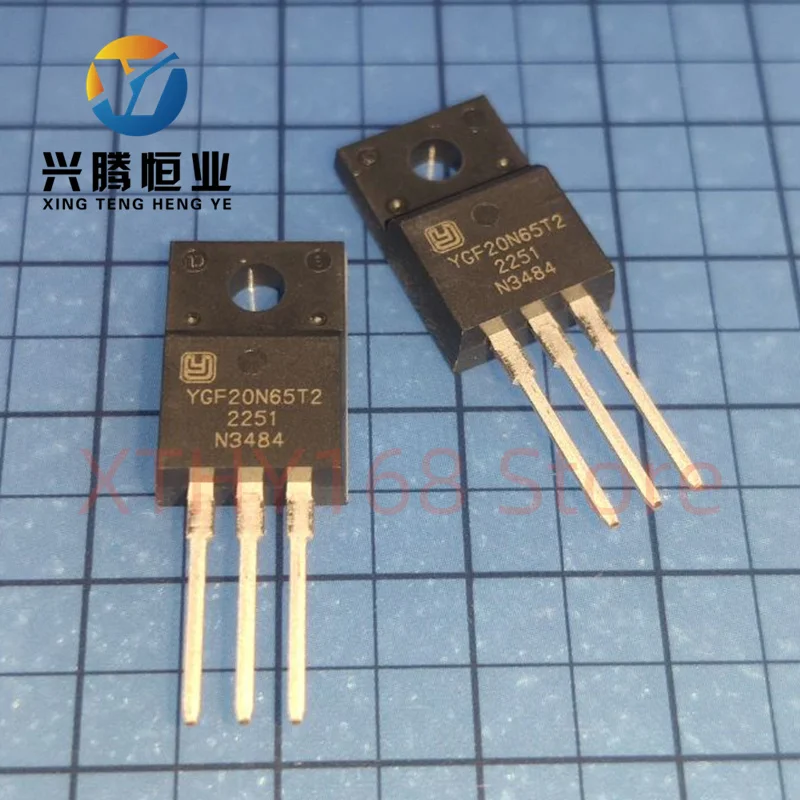 2PCS YGF20N65T2 20N65T2 TO-220F YGF20N65T MOS FET power transistor Brand New&Original