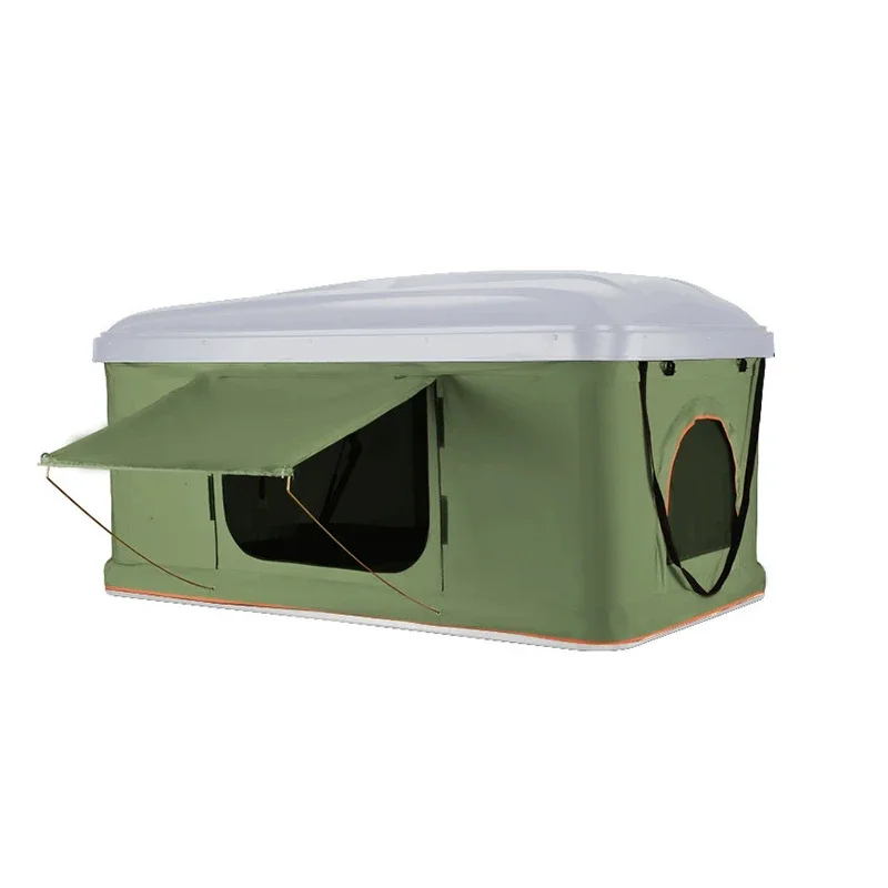 Roof Fully Automatic Outdoor Camping Self-Driving Car Anti-Mosquito And Rain-Proof ABS Hard-Top Tent