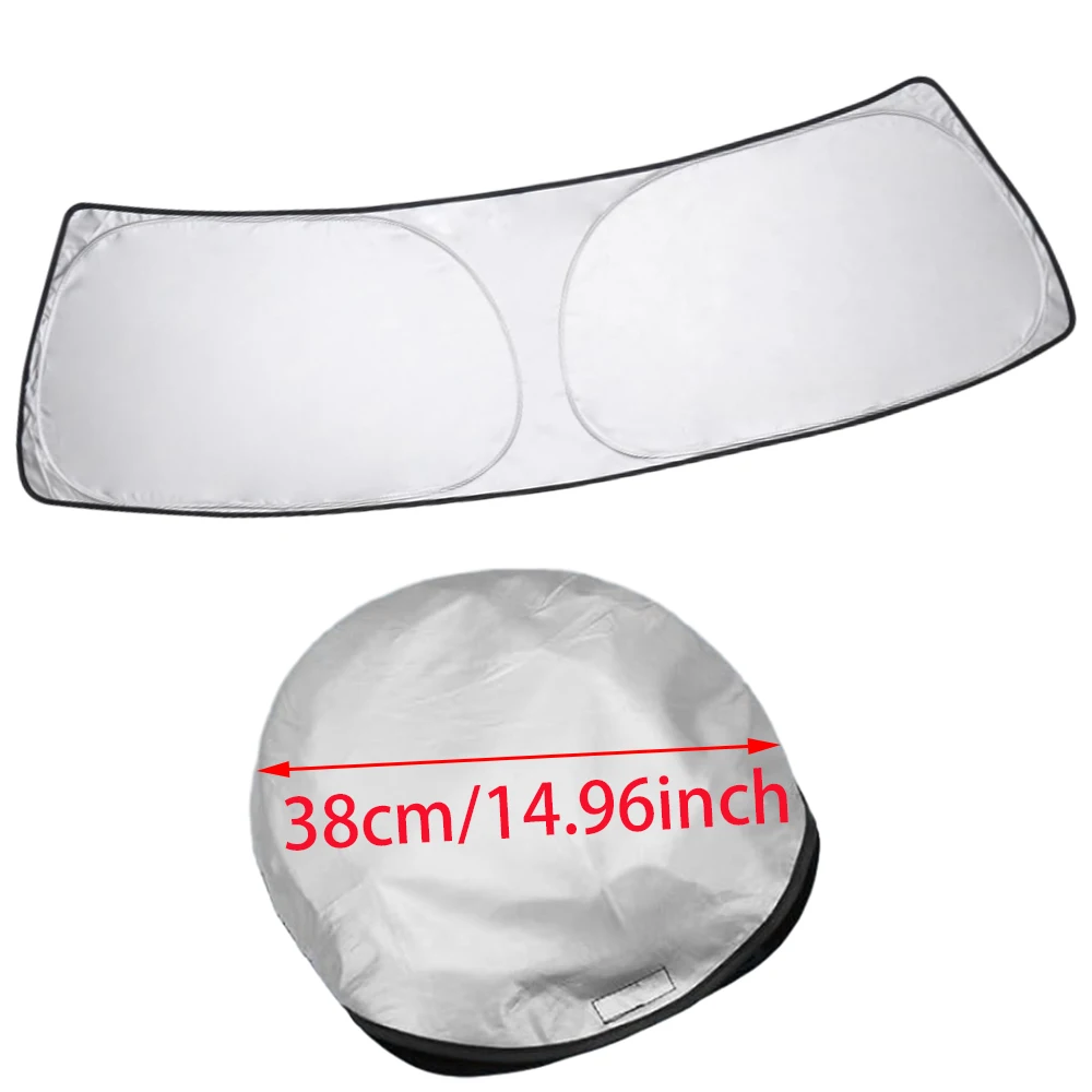 Faltbarer Sonnenschutz Protector Dual-Layer Sonnenschutz Custom für Toyota Fj Cruiser Sport Utility 2013-2017 Frontscheibe Windschutz scheibe Visier – Detail 5