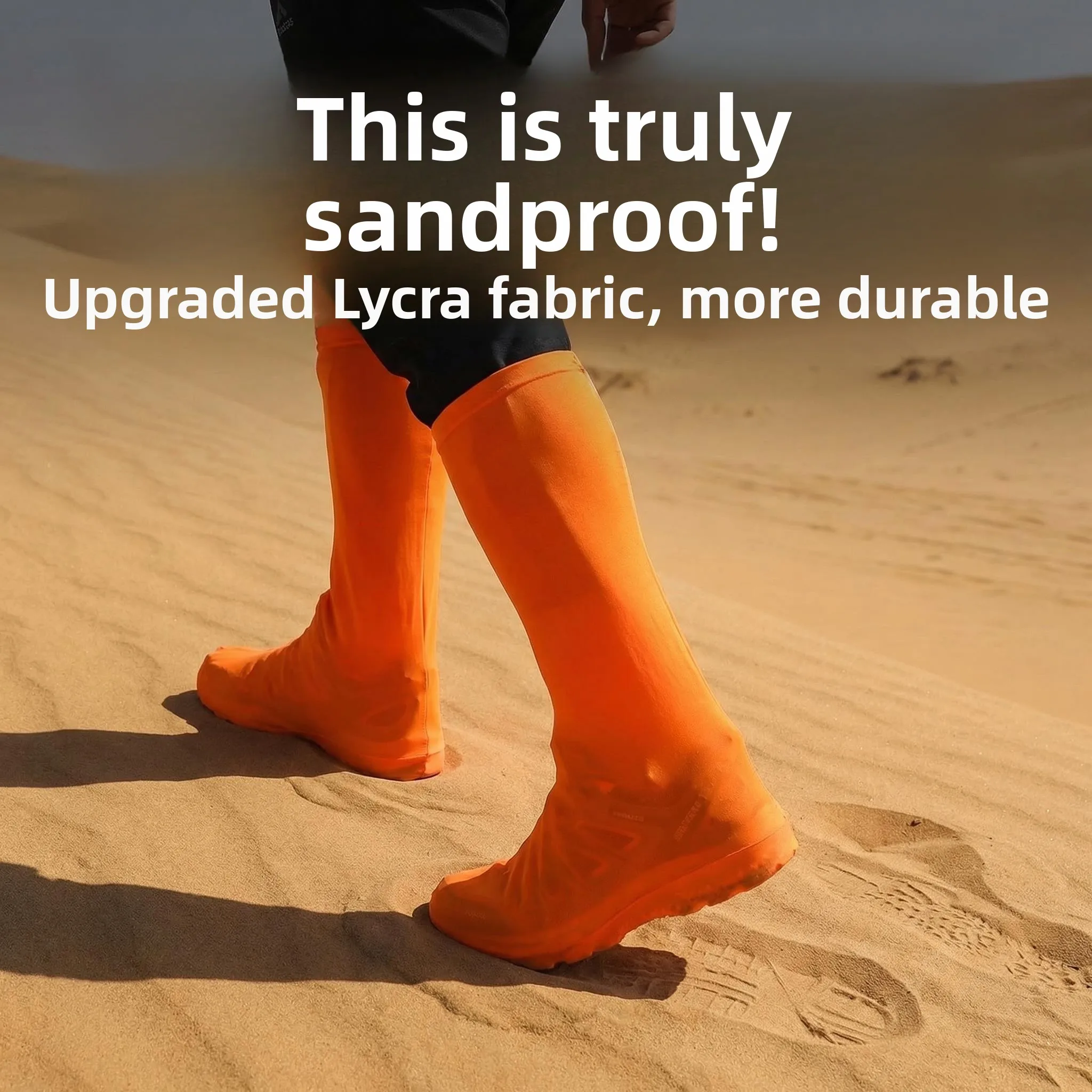 high-tube-dustproof-shoe-covers-adult-and-children's-outdoor-wear-for-tea-card-salt-lake-hiking-and-walking-equipment