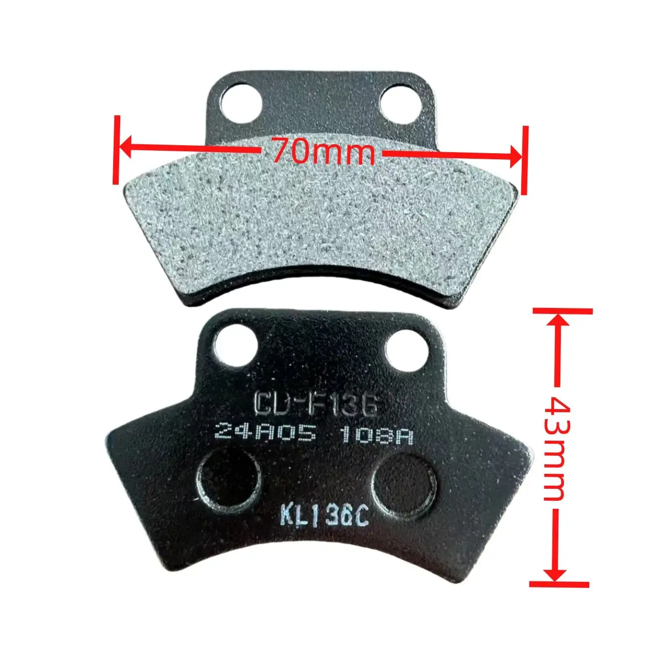 Original Brake Pad 7000-0821A0 For CFMoto ATV SSV CForce 450L 450S 400L 400S CF400ATR CF400AU