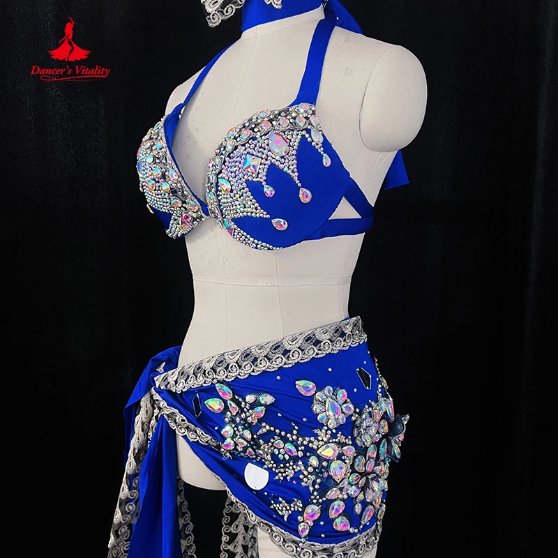 Belly Dance Costumes Suit Customsized High-end Shaabi Baladi Saidy Performance Robe Competition Clothing Women Oriental Outfit