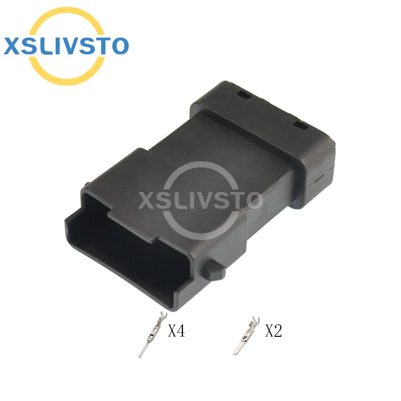 1/5/10/20 Sets 6 Pin 1.5/2.8mm female 902970-00 Auto  Pump Plug Headlight Lamp Cable Socket 13602477