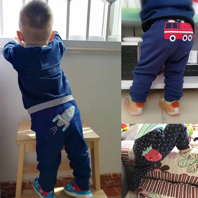 1Packs Unisex Baby Pants Spring Summer Kids Harem PP Trousers Cotton Knitted Boy Girl Toddler Leggings Newborn Infant Clothing