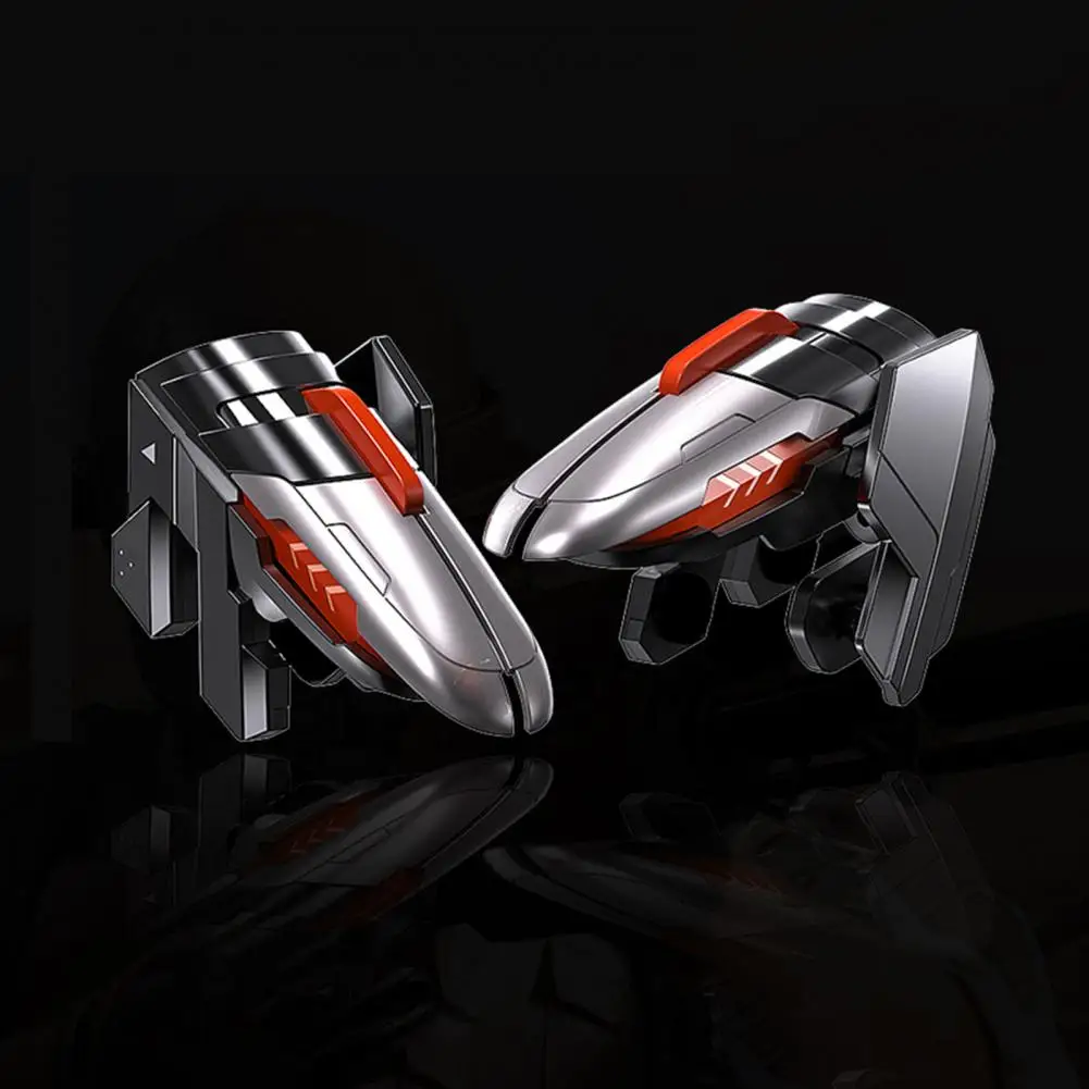 

Convenient Clip Design Mobile Gaming Controller Triggers Quick Installation Game Handles Six-finger Linkage Game Accessory