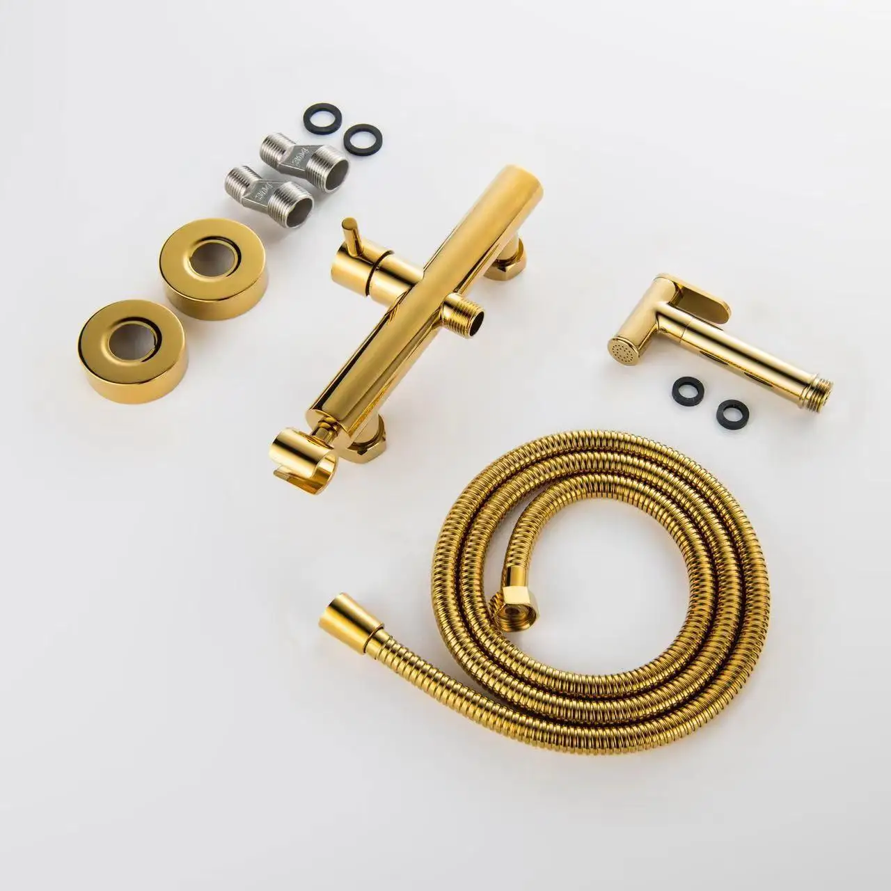 Brass Toilet bidet sprayer set Double Use Bidets faucet Bathroom Hot and Cold sprayer shower bidet faucet Bathroom Accessories
