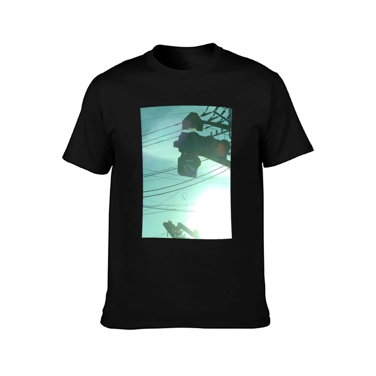 A Japanese traffic light T-Shirt Active Wear Sports T-Shirt for Men