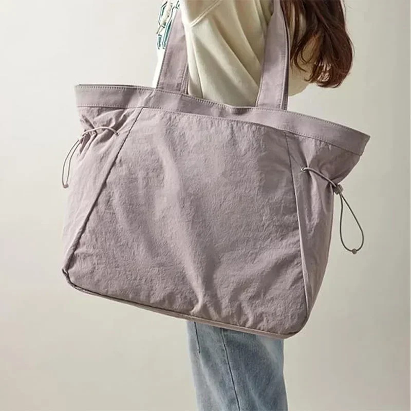 Bolso de mano DE3 para mujer, bolsa de compras con cincha lateral de 18l