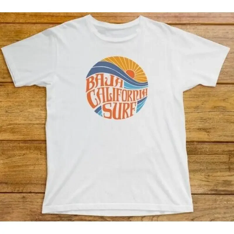 Camiseta de Surf Baja California 944 Surfing Playa Verano México Ensenada Rosarito