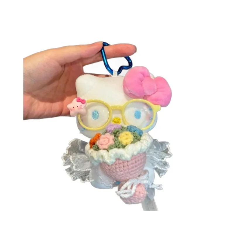 かわいいサンリオハローキティバッグペンダントバックパックぶら下げアニメ漫画かわいいアクセサリーぬいぐるみキーホルダー女の子ハロウィンギフトおもちゃ