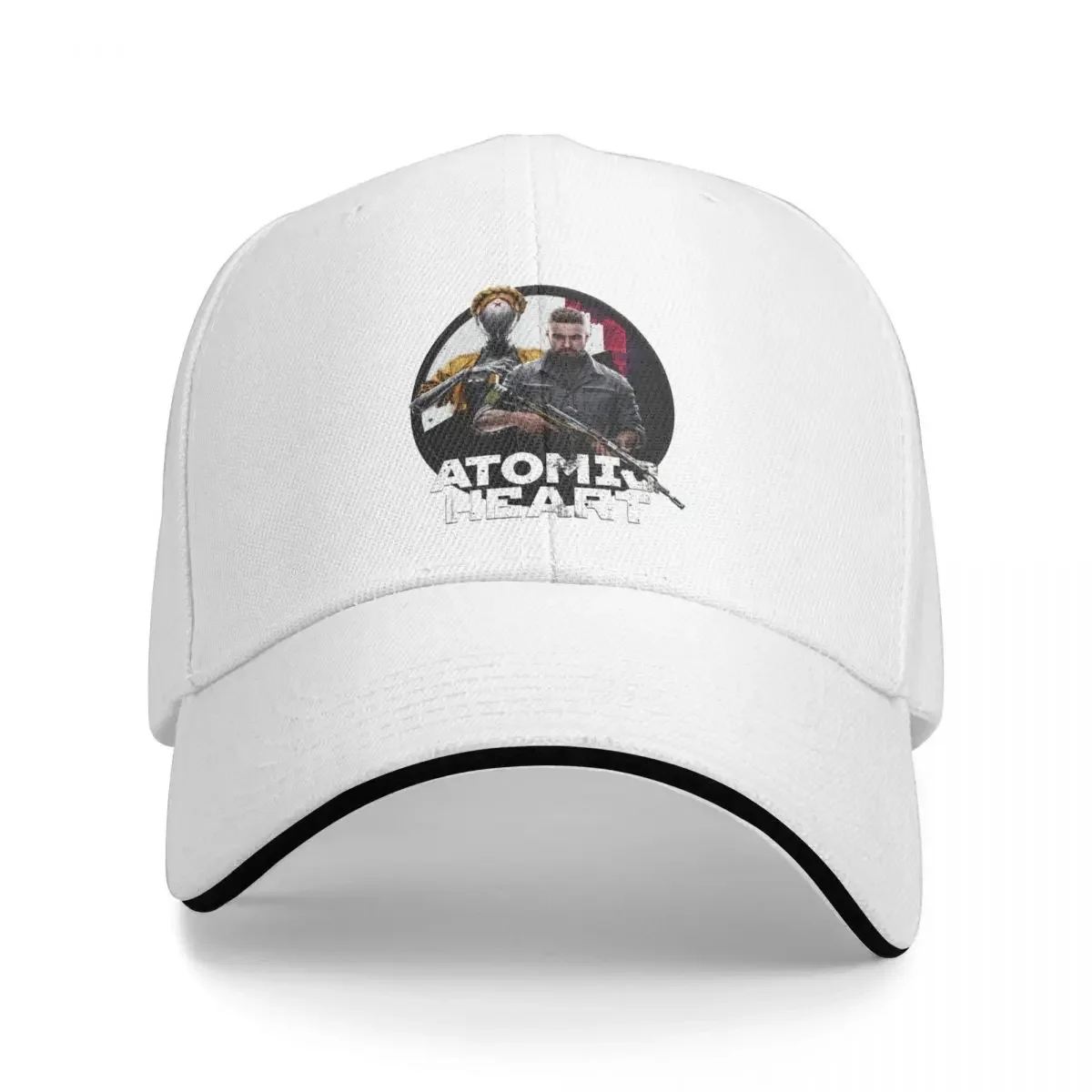 Atomic Heart Robot Girl Baseball Cap Casual USSR Game Sandwich Cap Unisex Polyester Sun Cap Fishing