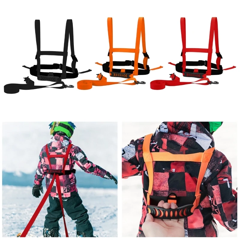 

Training Harness Kids Ski Snowboard Training Harness With Removable Leash Handle Ski Training Belt For Boy Girl Beginner
