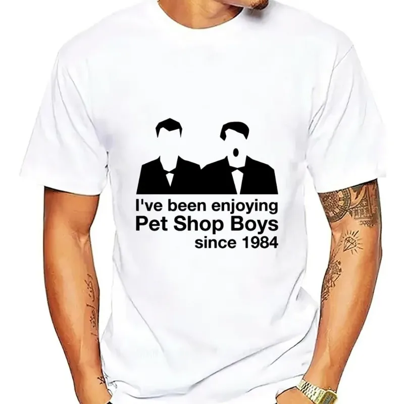 Pet S-Shop Boys Music Nonetheless T Shirt Men Couple Combination Women Clothes Short Sleeve Collar Fashion Cotto