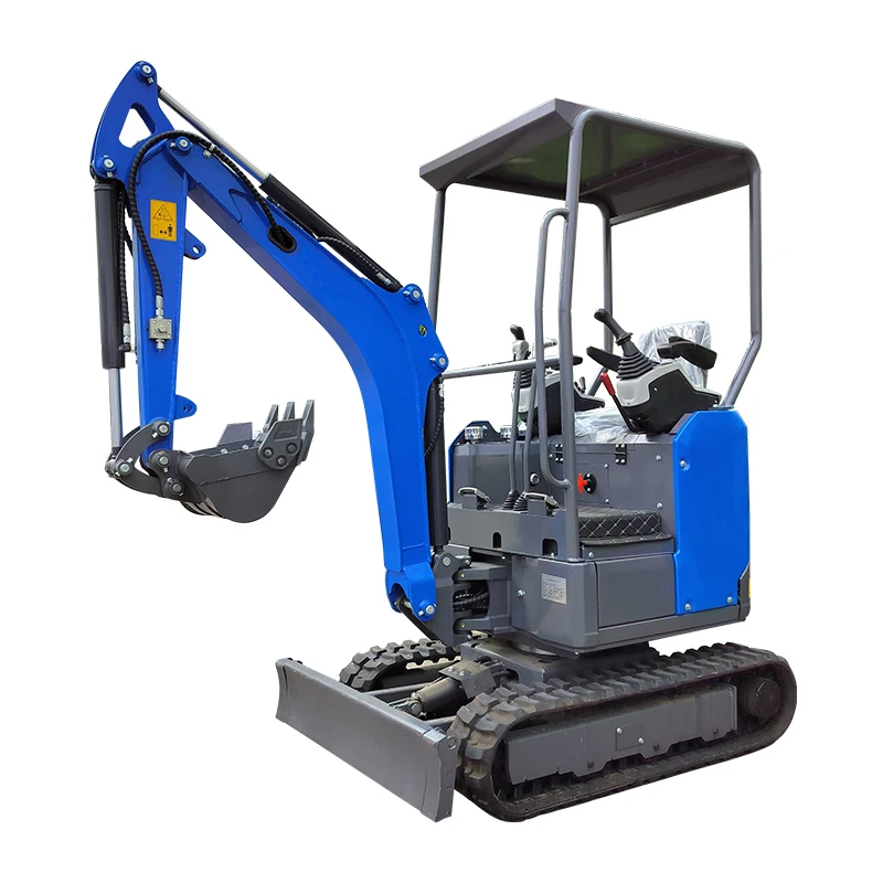 Small excavator mini digger micro agricultural 1 ton 2 ton hook machine Machinery Engineering Orchard