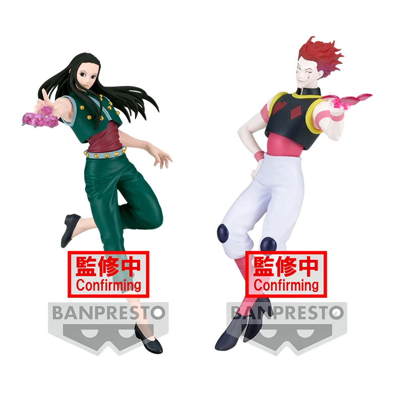 

Bandai Original HUNTER HUNTER VIBRATION STARS Hisoka Illumi Zaoldyck Anime Action Figure Toys For Boys Girls Kids Birthday Gifts