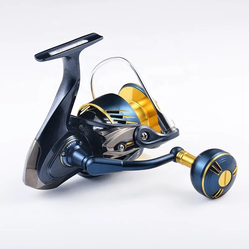 New Fish Reel 6000 8000 10000 14000 Metal Aluminium body 25kg Max Drag sea Spinning fishing reels