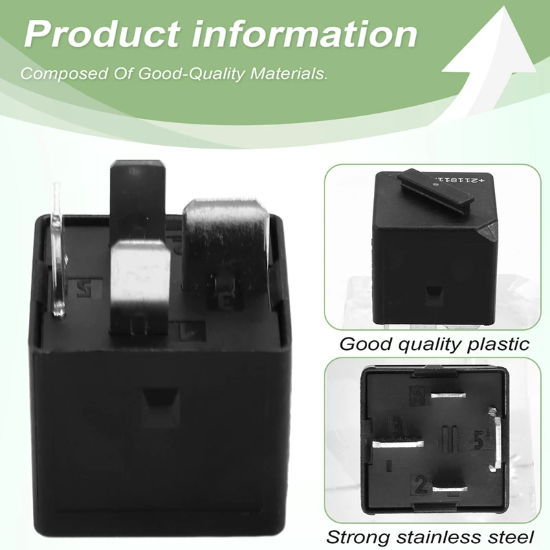 61366901469 Car Relay Make Contact Black Car Moving Switch Fuse Socket For BMW E39 E46 E53 E60 E61