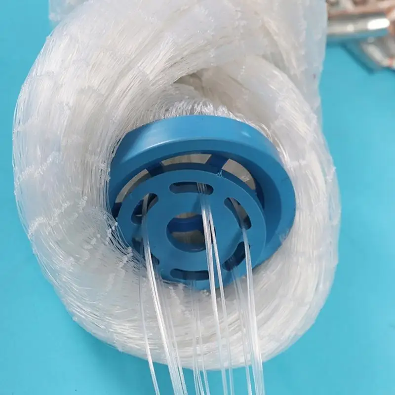 2025 شبكة صب جديدة لصيد الأسماك المحترف في المياه المالحة رمي المصبوب صافي 3/8 بوصة حجم شبكة