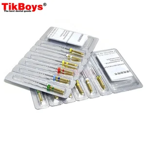 Rotary Dental File Activated by Heat, Cone of the SC Root Channel, Endodontic File, Flexible Dental Materials, Lip, 25mm, 6PCs per box 10 Main Rotary Lima Sales - №8