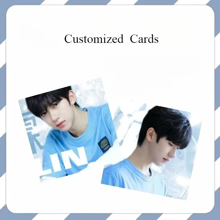 100pcs Thickened Postcard Card Personalized Photo Business / Idol Card Colorful Printted DIY Basketball Player Cards Gift Card