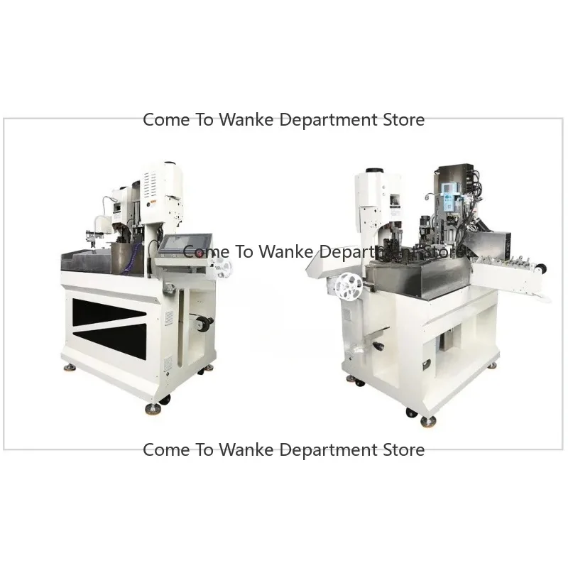 WJ3129 Automatic wire crimping machine cable seal plug/waterproof terminal block auto inserting machine