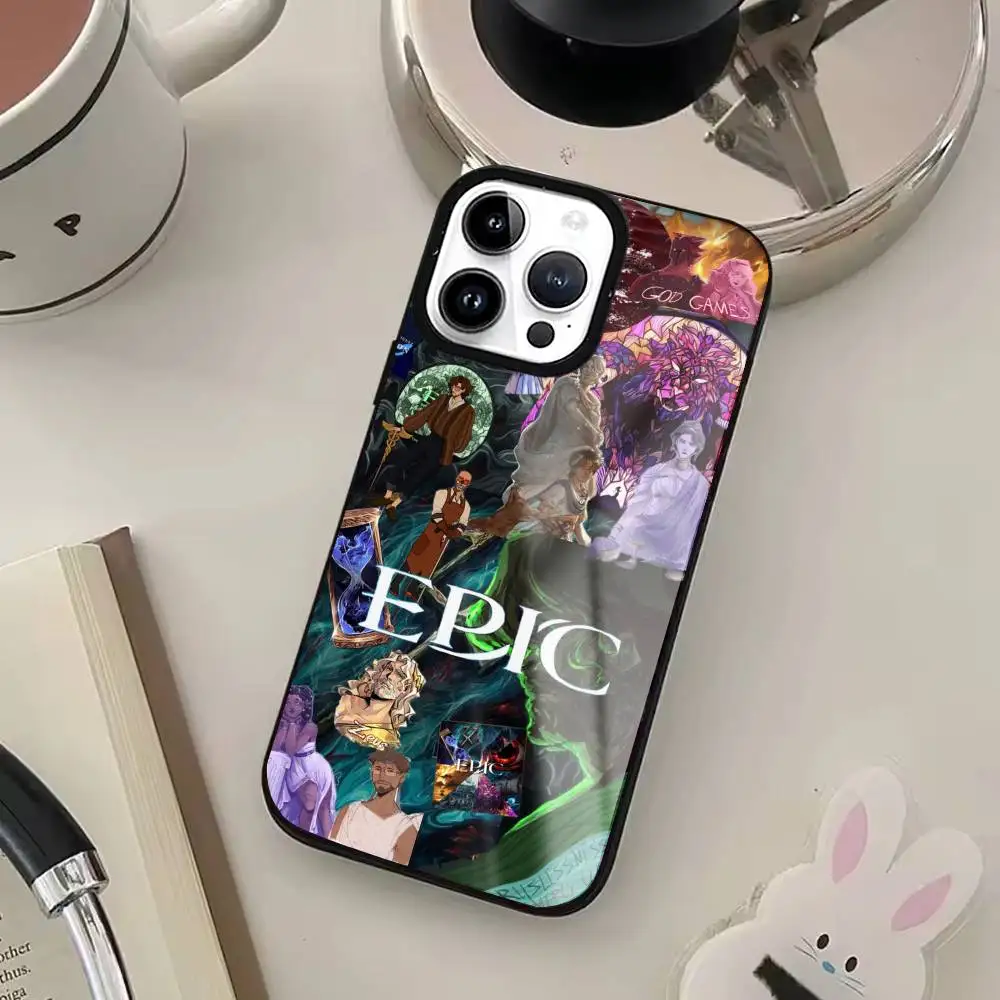 E-Epic The Musical Music Phone Case para iPhone17,16,15,14,13,12,11 Plus,Pro Max para carregamento sem fio Magsafe